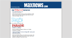 Desktop Screenshot of maxnews.com
