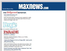 Tablet Screenshot of maxnews.com